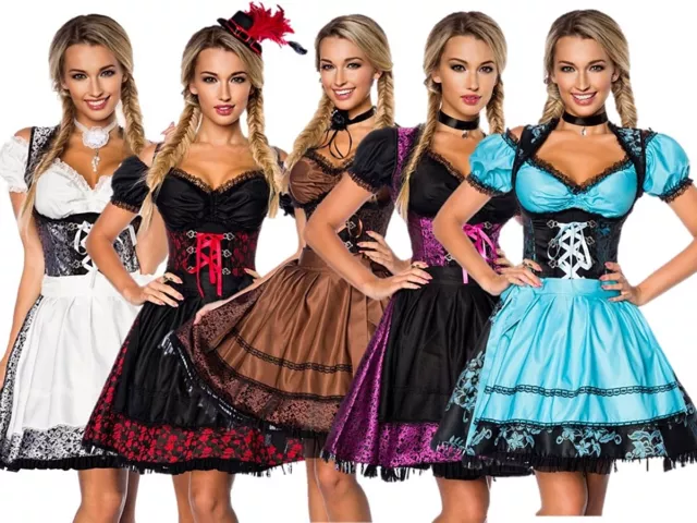 DIRNDLINE Premium Dirndl mit Bluse