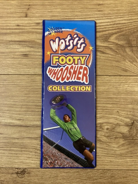 Whoosher GOLDEN WONDER WOTSITS Footy Whoosher Collection Folder £4.35 - PicClick UK
