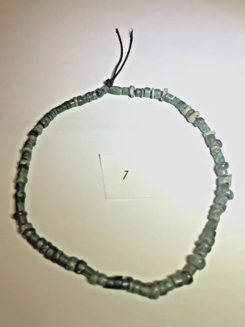 Pre Columbian Mayan Authentic Highly Polished Fine Jade Beads (100)