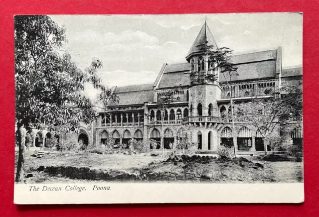 AK INDIEN Poona Pune um 1905 The Deccan College  ( 124196