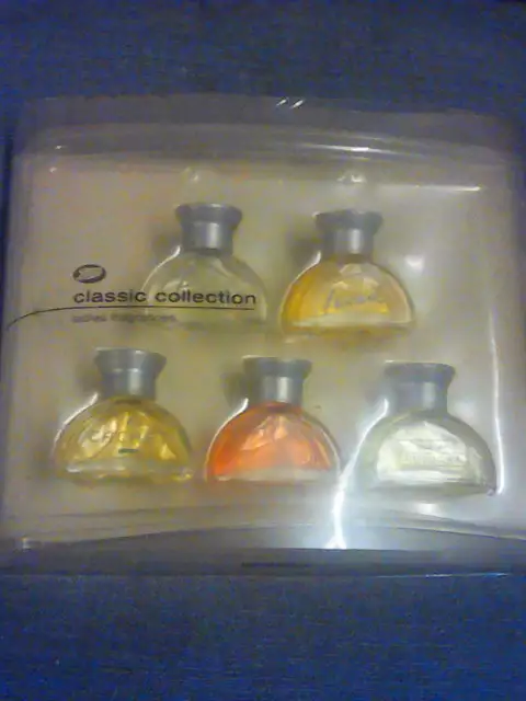 70S VINTAGE BOOTS Perfume Set Minatures Discontinued Cachet Tweed