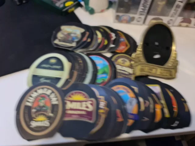 GUEST BEER pump clip badge with 95+ card inserts job lot double sided