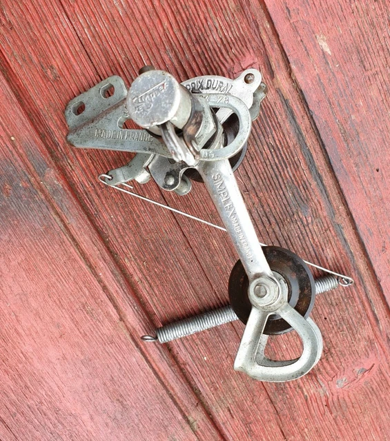 Ancien dérailleur Simplex Grand Prix Dural / Pour pièces / Vélos anciens