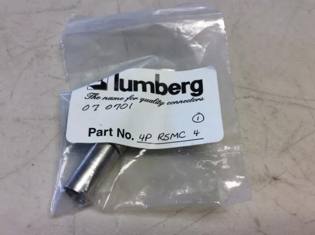 Lumberg Automation 4P RSMC 4 Field Wireable Connector 070701 RSMC-4 4PRSMC4