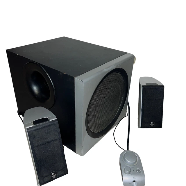 LOGITECH Z2300 2.1 Speaker System Stereo Subwoofer With Remote Control