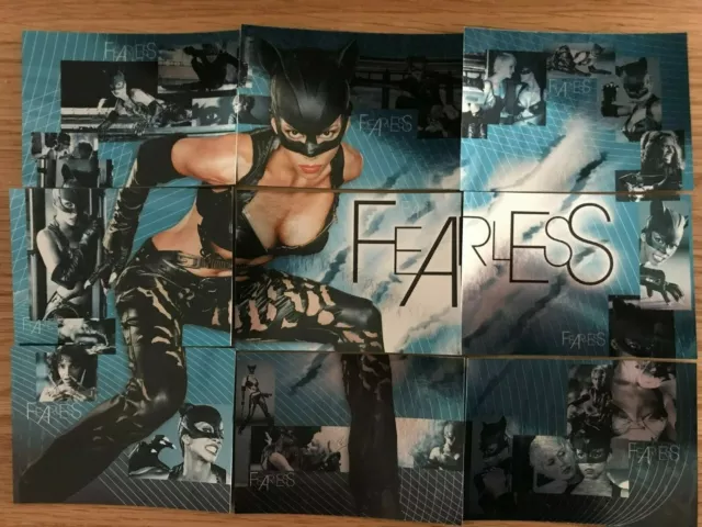 Catwoman The Movie: Chase Card Set: Fearless Puzzle Set - All 9 Cards