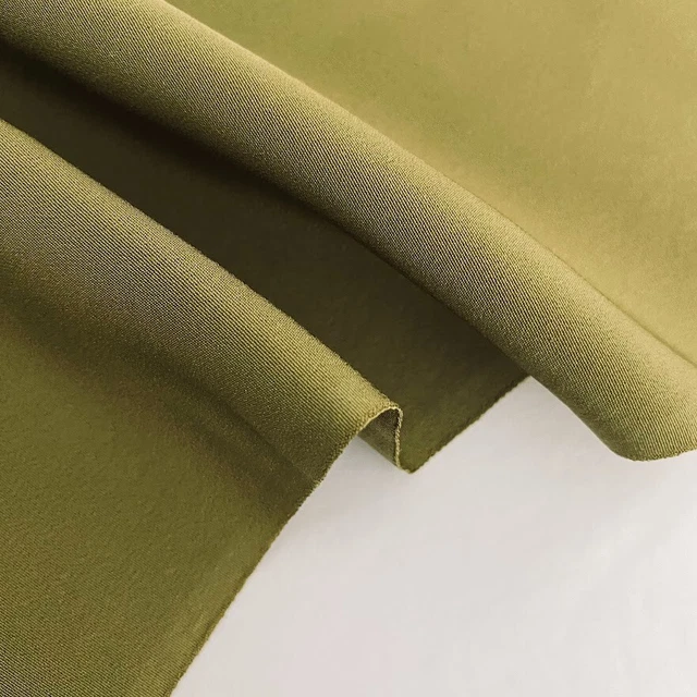 Pear #B 7x40 Vintage Liner Silk Japanese Kimono Fabric Panel JF52