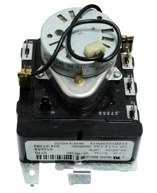 Genuine OEM GE Dryer Timer General Electric, AP5780508, PS8690648, WE4M533