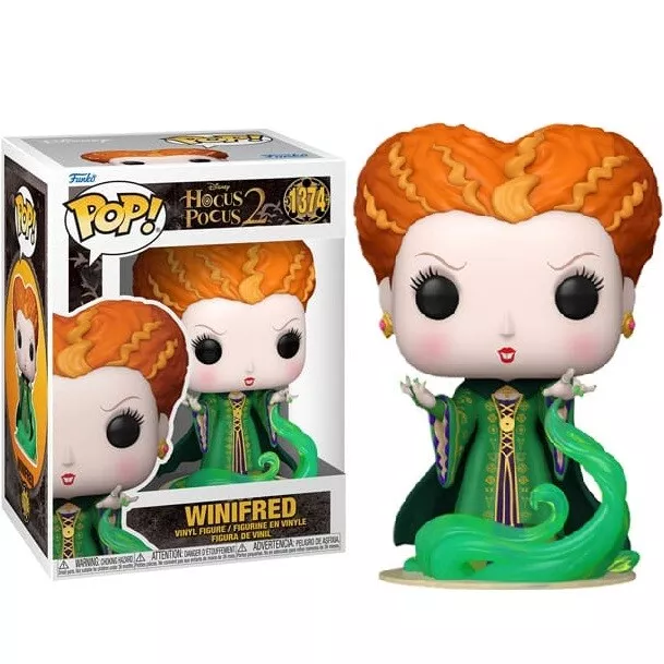 Funko Pop ! Disney Hocus Pocus 2 (1374) Winifred Vinyl Figure 9Cm Strega Witch