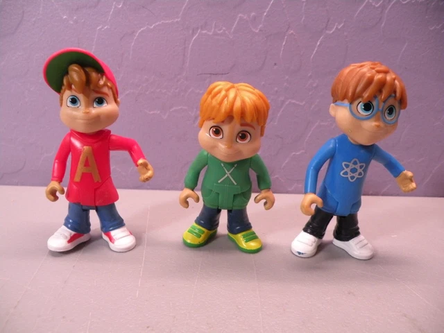 Fisher Price Alvin and the Chipmunks Collect 'N Connect Figures Simon Theodore