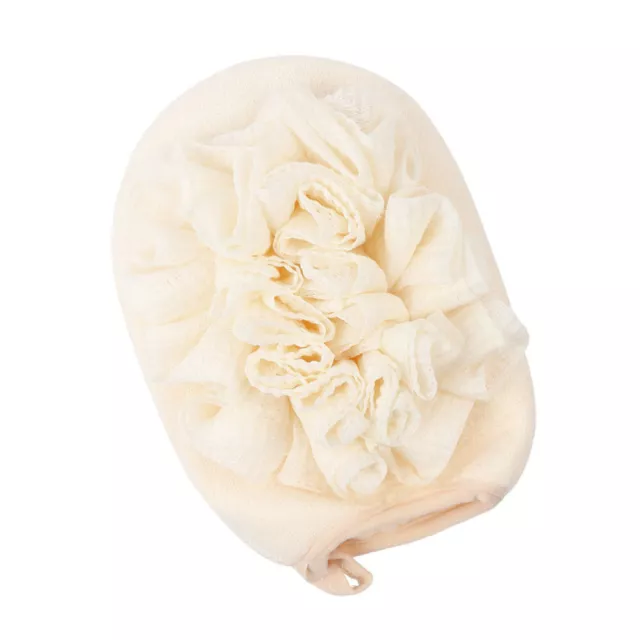 Spugna doccia Loofah pouf detergente corpo bagno fiore congelato