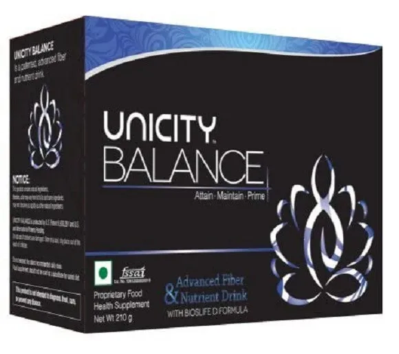 Unicity BALANCE para Azúcar Colesterol Alto B. P. Obesidad 30 Bolsos Cada Paquete +