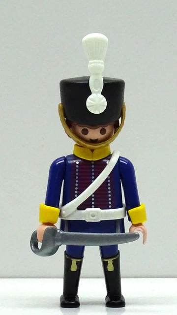 5x Gardes Soldats Playmobil Napoléon - Vert Foncé - Custom Figurines Rares