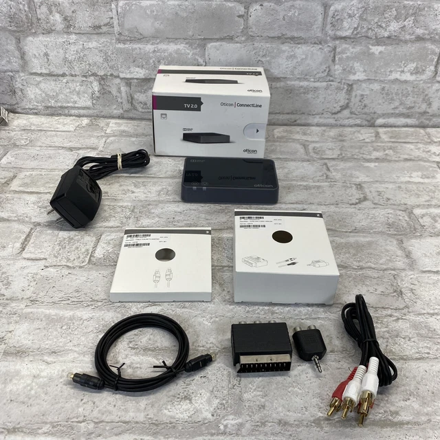 Adaptador de TV Oticon ConnectLine modelo 2.0 BS-F200