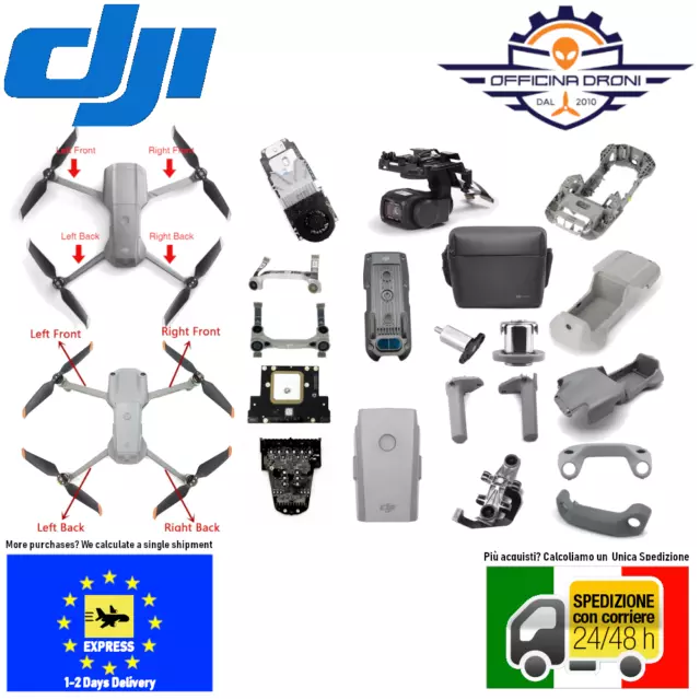 DJI Mavic Air 2 2s Tous Les Pièces Origine