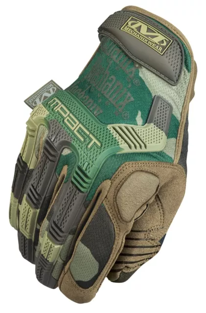 Mechanix Wear M-Pact Handschuhe Army Gloves US Woodland Camouflage XL / XLarge 2