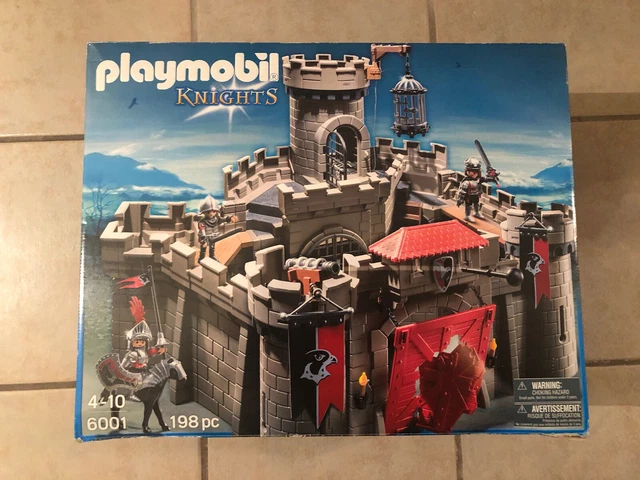 PLAYMOBIL 6001 HAWK Knights Castle Instructions Almost Complete VGC No