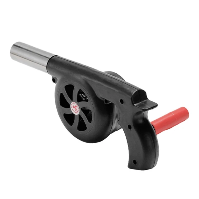 Souffleur D'air Portable 12V Pour Barbecue - Réduit La Poussière Sur Les Aliments, Allume Les Charbons Plus Vite | Léger, En Plastique Sans Odeur, Pour Camping, Jardin