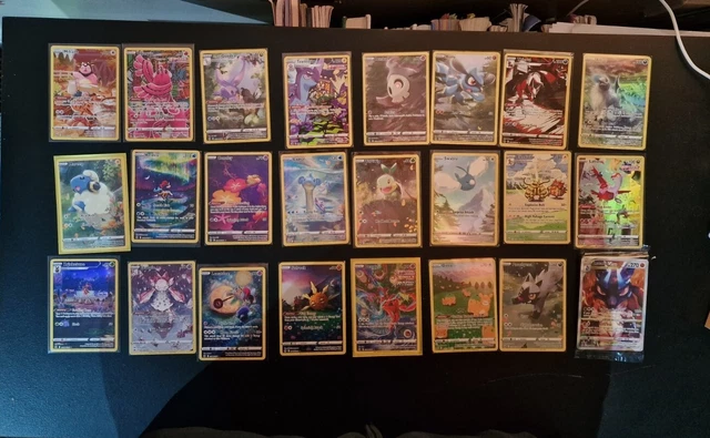 Pokemon card bundle 23+ cards galarian gallery bundle Crown Zenith bundle