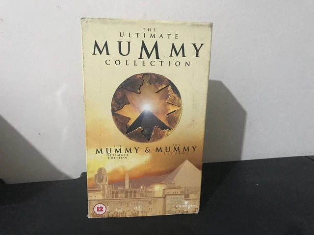 THE ULTIMATE MUMMY Collection VHS Tape - Double Feature Boxset - The ...