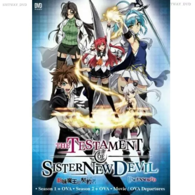 Anime DVD El testamento de la hermana New Devil Temporada 1+2+2OVA+Película...