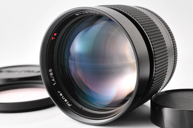 [ EXC + 3] Contax Carl Zeiss Planaren T 85mm F1.4 Objektiv AEG C/Y Aus Japan