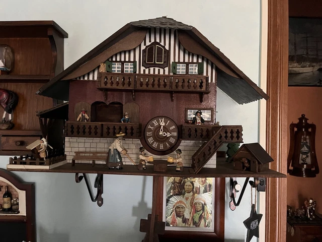 orologio a cucù Rarissimo Montato A Mano