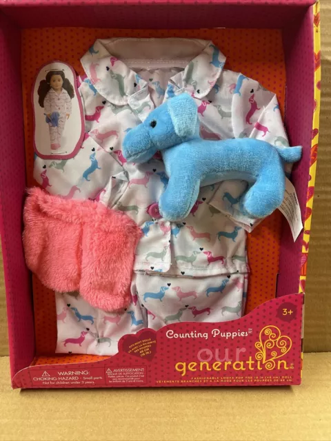 Our Generation GET WELL SOON UNICORN Clothes Outfit w Cast Set 18 Girl  Doll NEW 