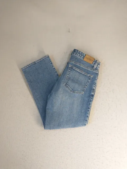 Nautica Womens Jeans 29 Blue Straight Mid Rise Medium Wash Denim 5 Pockets