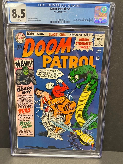 Doom Patrol #99 (1965, DC Comics) - CGC 8.5 - 1st App Beast Boy (Gar Logan)