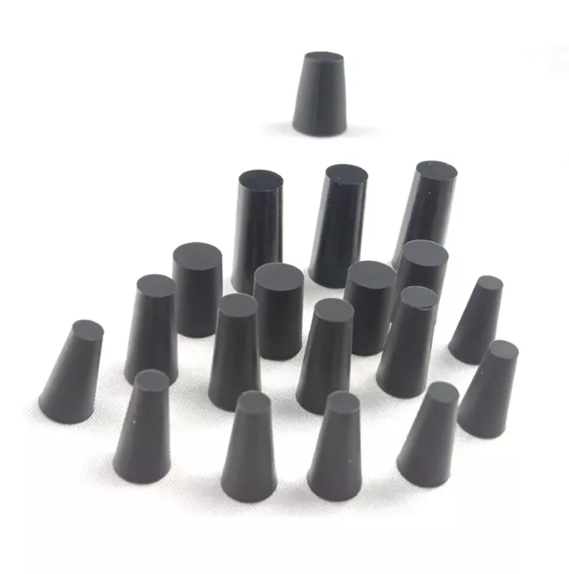 Conical Silicone Plugs Rubber Stopper Sealing End Caps Pipe Tube Plugs 1.5~16mm