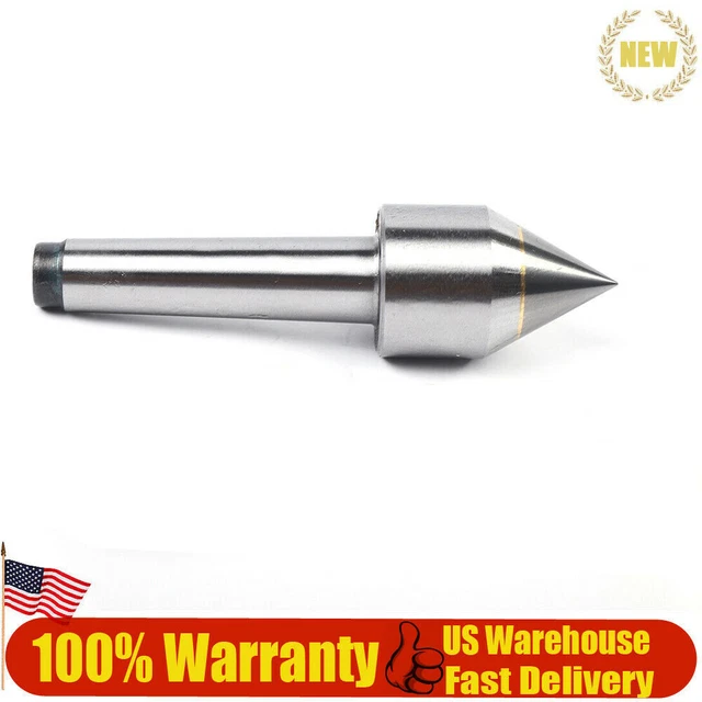 2MT Dead Center Morse Taper Precision 0.000197'' CNC Lathe Over size 60 degree