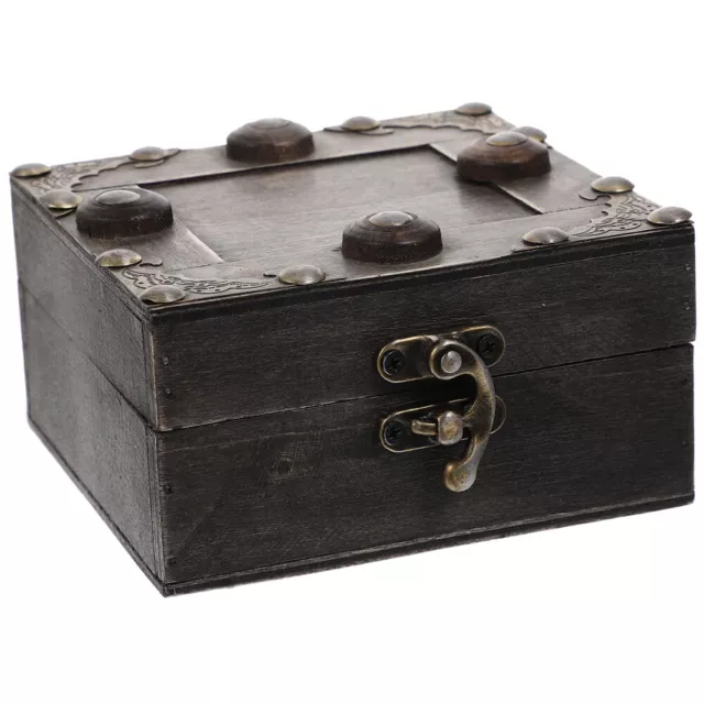 Storage Cases for Jewelry Trinket Retro Wooden Box European Style