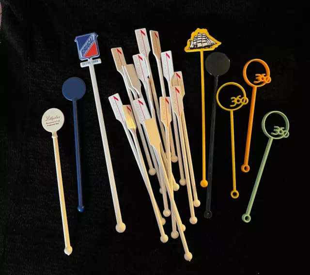 Cocktail Stirrers - 23 mixed