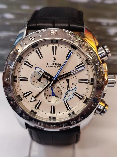OROLOGIO FESTINA OUTLET OROLOGI F6804/F NERO CINTURINO IN ACCIAIO