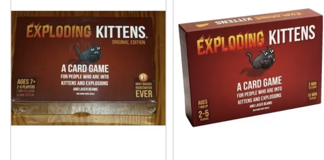 Asmodee Exploding Kittens Card Game - 2-5 Players