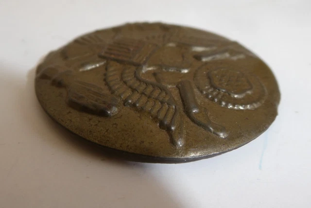 Insigne Vintage Pour Vélo - Tête En Laiton "Pioneer Gendron Wheel Co" - Pièce Ancienne Collection