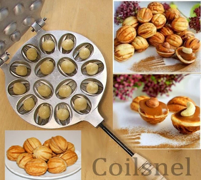 Sweet Pastry Maker Alu Oreshnitsa Орешница Ukrainian Oreshki Nutlets Baker