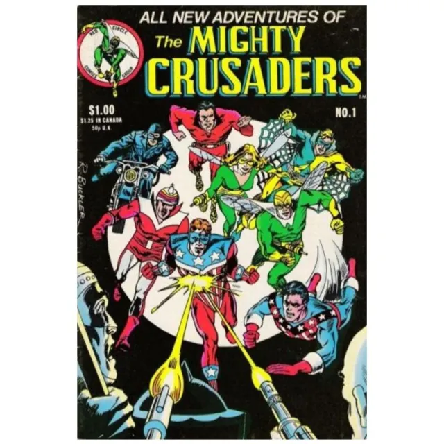 Mighty Crusaders (1983 series) #1 in NM minus condition. Red Circle comics [h`