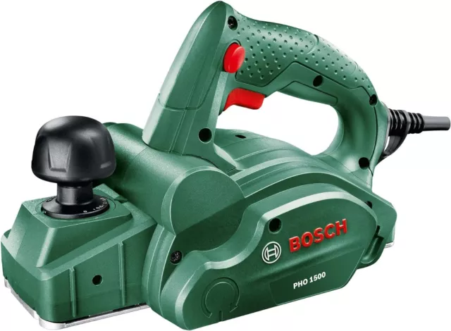 Bosch 550W Electric Planer 82mm Woodworking PHO 1500 Cut 0.1-5mm Power Tools