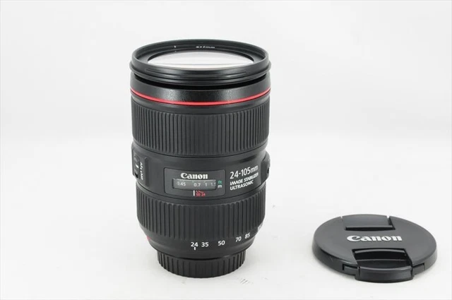 Canon EF 24-105mm F/4 L IS II USM Lens Near Mint in Box From Japan #4862AN