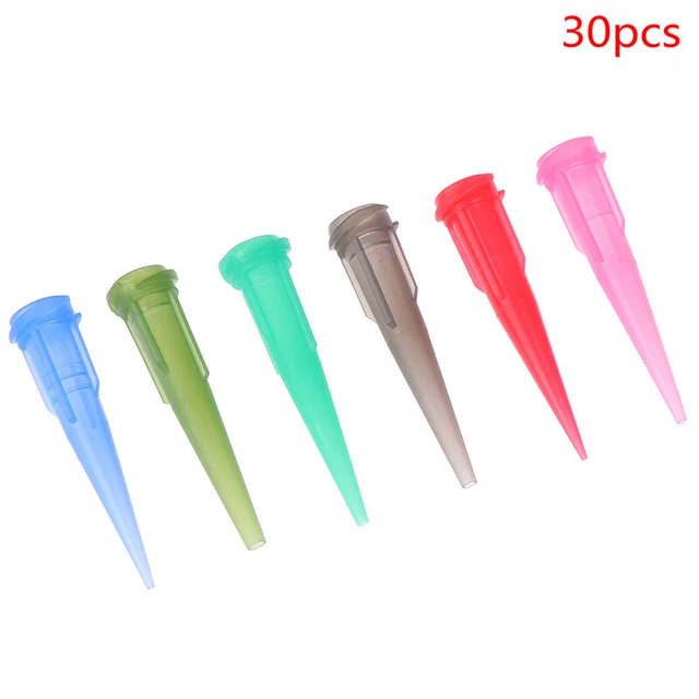 30PCS TT TAPERED Tips Solder Paste Adhesive Glue Dispensing Needle 14
