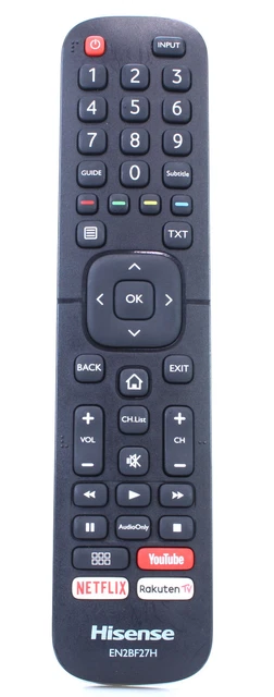 Telecomando Ricambio Hisense Vidaa TV - Compatibile Con Modelli EN2AI30H, EN2AK30H, EN2AL30H, EN2AP30H