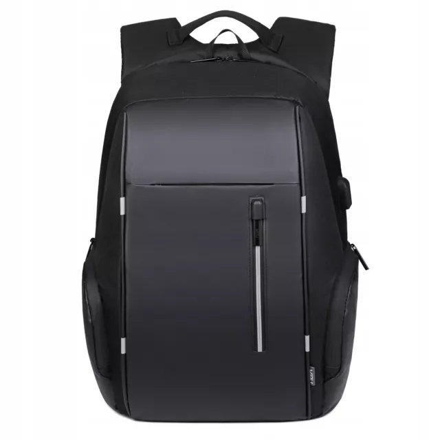 Men Backpack USB Charging Waterproof Laptop Shoulder Bag Travel School Rucksack