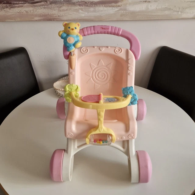 Cochecito musical de caminante y muñeca Fisher-Price Princess 9 m+
