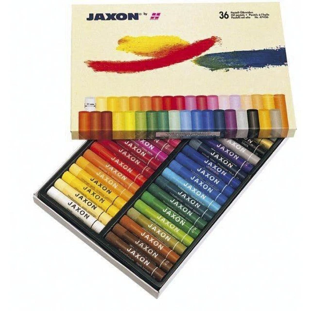 JAXON 47436 Ölkreide farbsortiert 36 St.