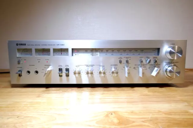 Amplificateur Yamaha Natural Sound Stereo Receiver Cr-1020 / Vintage Amplifier