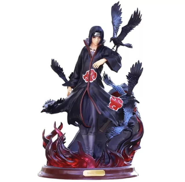 Itachi Uchiha Figure Statue Naruto Shippuden Anime Akatsuki Sharingan Gift Boxed