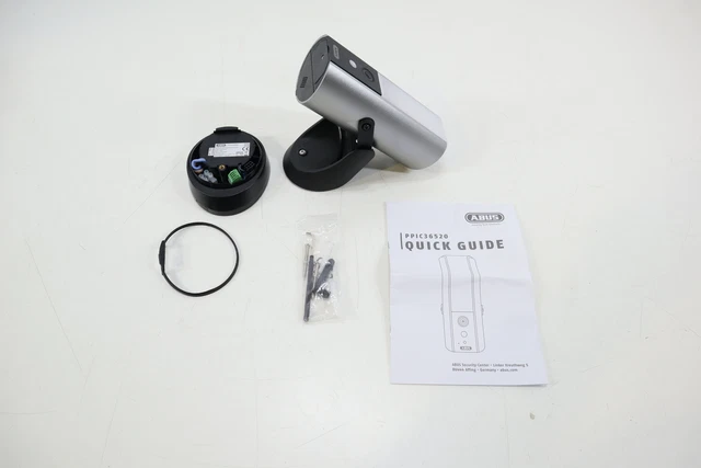 ABUS Smartvest Caméra de Surveillance PPIC36520 Extérieur Détecteur Mouvements