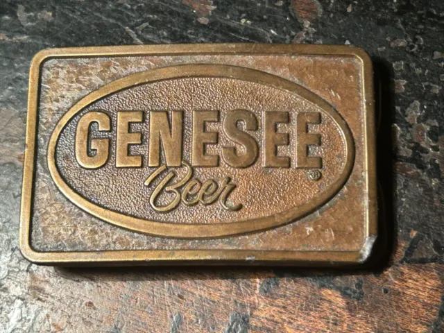 Genesee Beer Vintage Belt Buckle